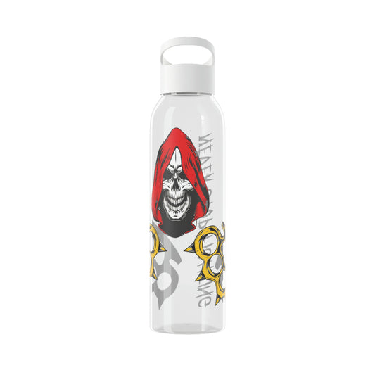 Never Stop Fighting Plastic Water Bottle